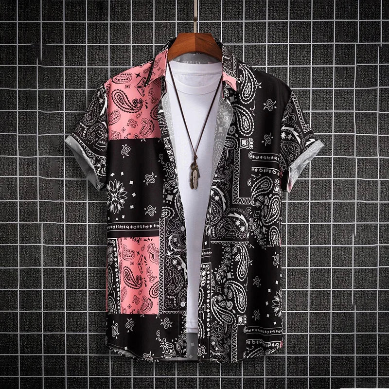 Camisa Masculina Streetwear 3d Luxe
