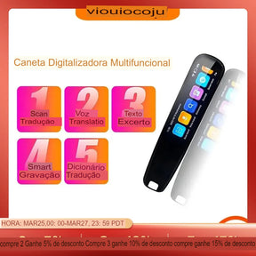 Caneta Tradutora Portátil Inteligente Whisper