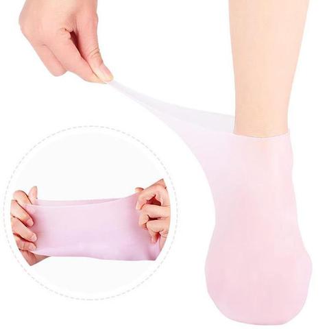 Meia de Silicone para Hidratar os Pés Essence