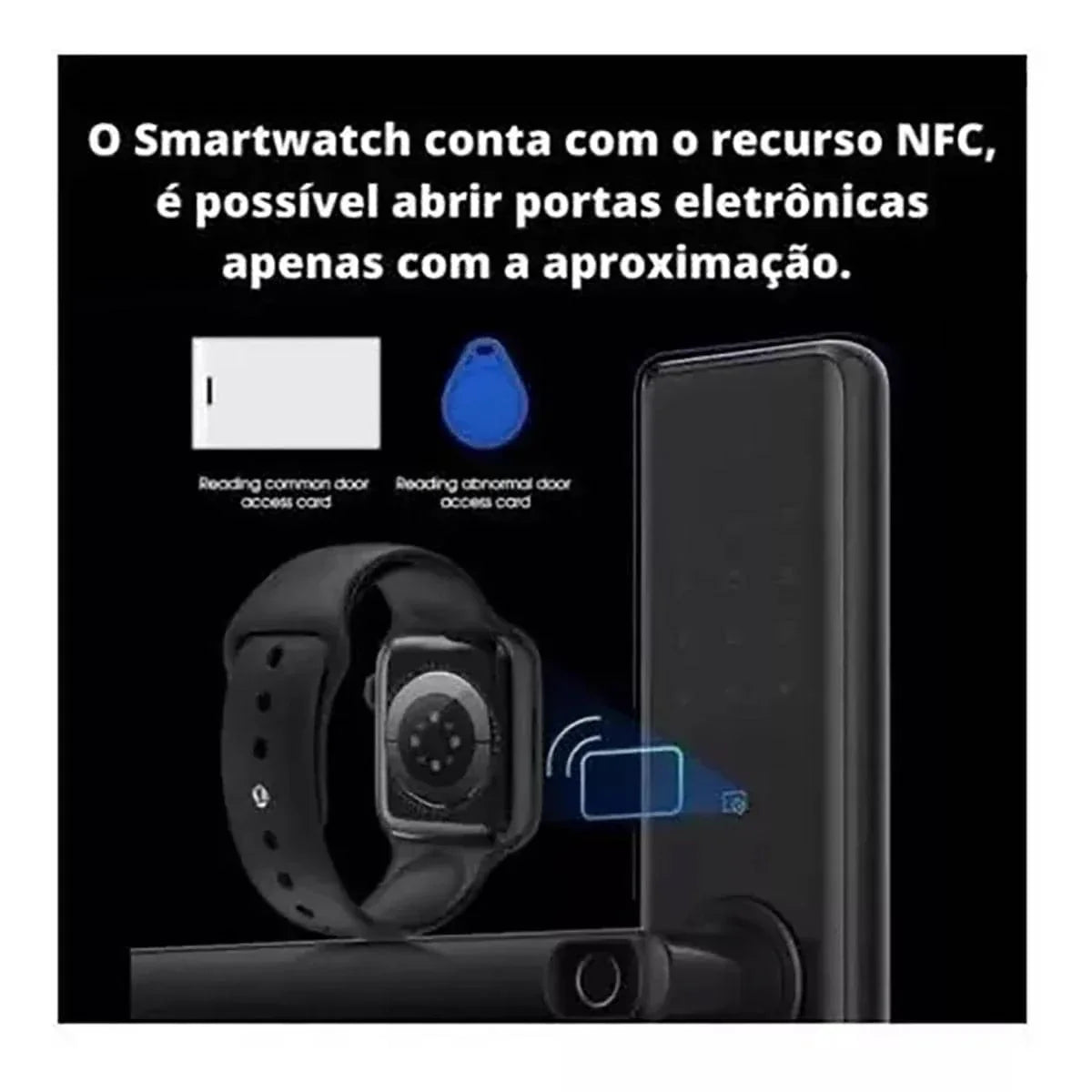 Relógio Smartwatch Impermeável Midnight 3