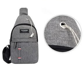 Shoulder Bag Unissex Impermeável Elegance